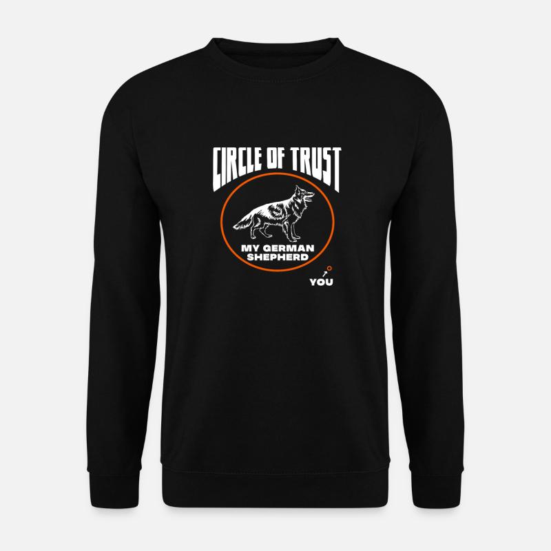 German Shepherd - Unisex Sweatshirt - black