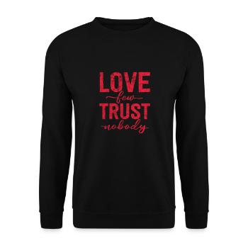 Hip-hop - Sweat-shirt Unisexe - noir - Devant - Alina (178cm) & Michal (187cm)