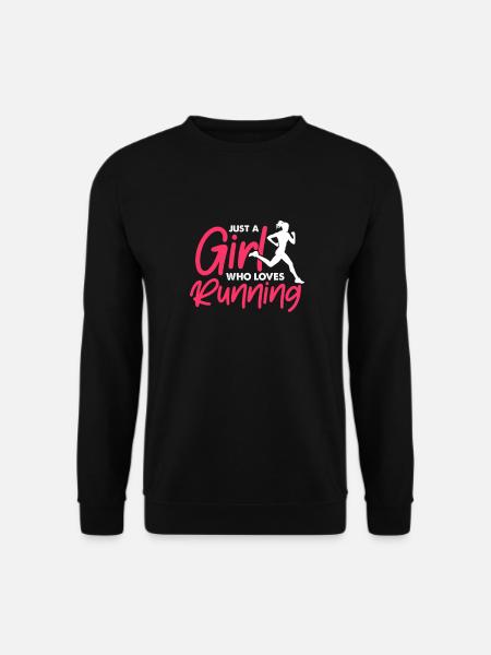 Run - Unisex Sweatshirt - black