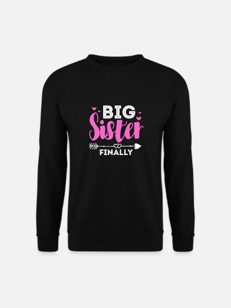 Older sister - Unisex Sweatshirt - black