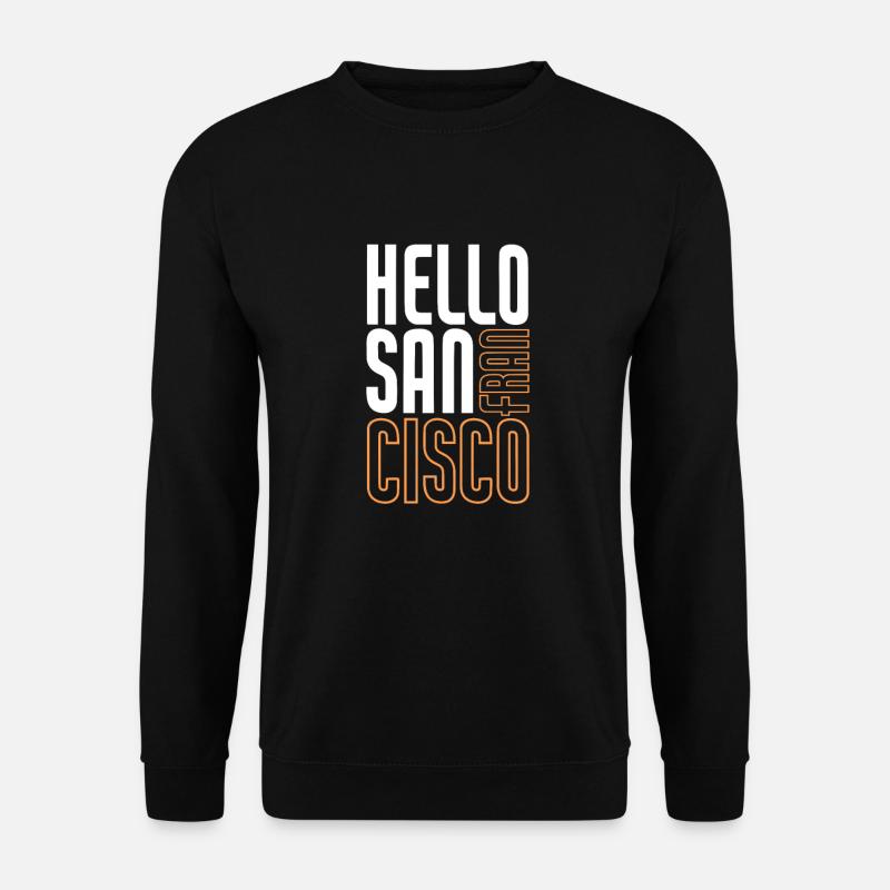 San Francisco - Unisex Pullover - Schwarz