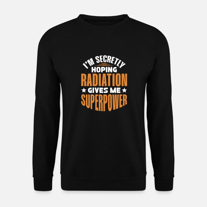 Krebs Krank Krankheit Kampf Geschenk - Unisex Pullover - Schwarz