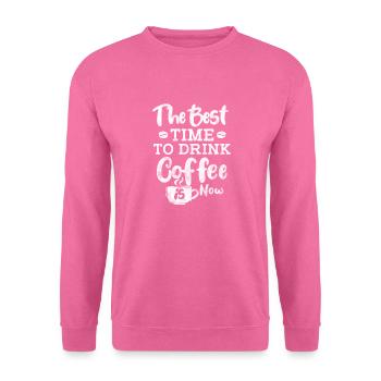 Coffee - Unisex Sweatshirt - pink - Front