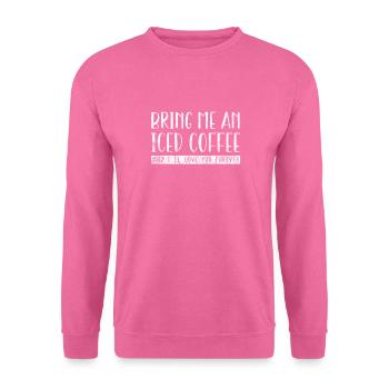 Coffee - Unisex Sweatshirt - pink - Front