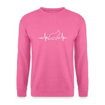 German Shepherd Dog Pet Dogs Gift - Unisex Sweatshirt - pink - Front