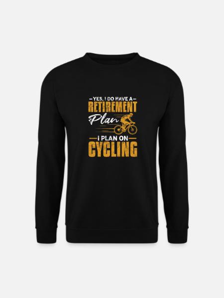 Vélo de retraite - Sweat-shirt Unisexe - noir