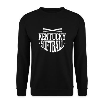 Kentucky Softball Spieler Baseball USA Geschenk - Unisex Pullover - Schwarz - Vorne - Alina (178cm) & Michal (187cm)