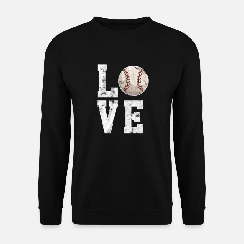 Softball - Unisex Pullover - Schwarz