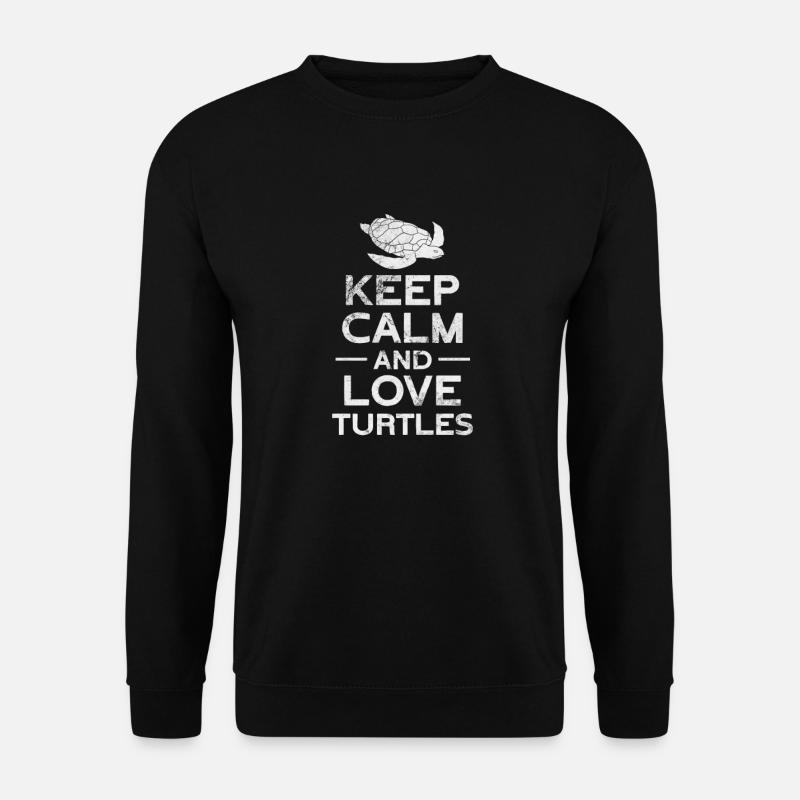 Turtle - Unisex Sweatshirt - black