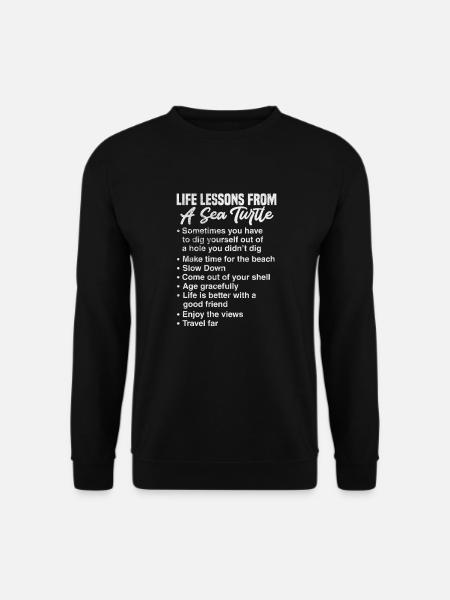 Turtle - Unisex Sweatshirt - black