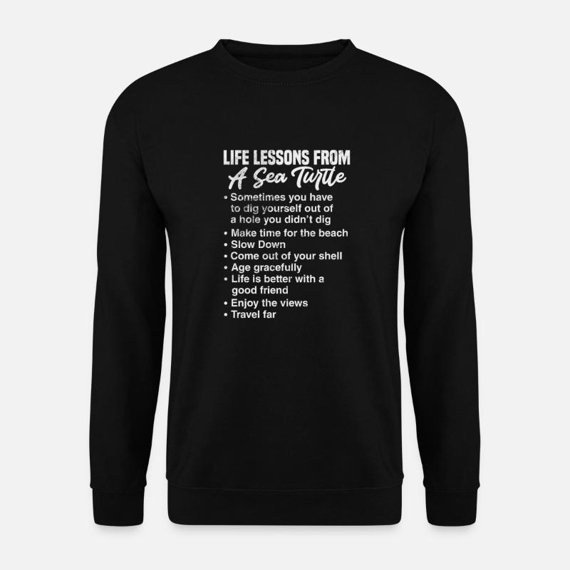Turtle - Unisex Sweatshirt - black