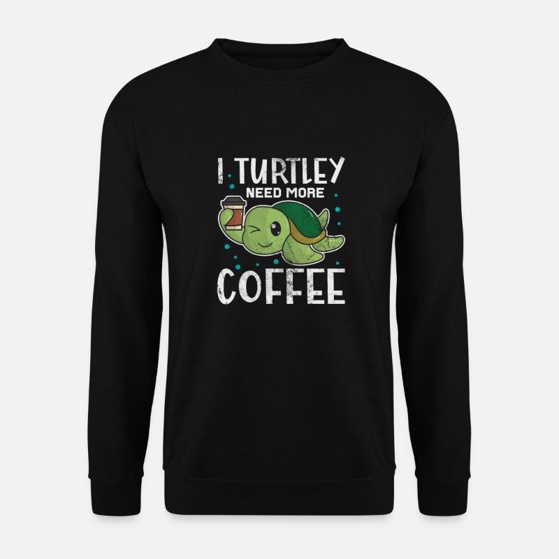 Turtle - Unisex Sweatshirt - black
