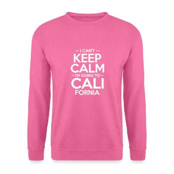 Californie - Sweat-shirt Unisexe - rose - Devant