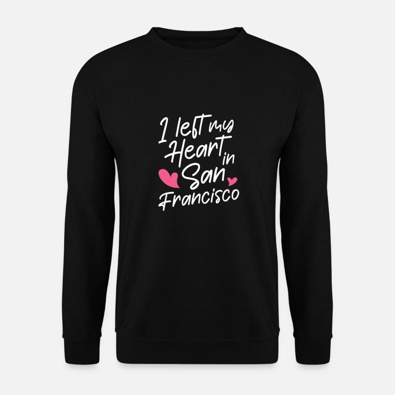 San Francisco - Sweat-shirt Unisexe - noir