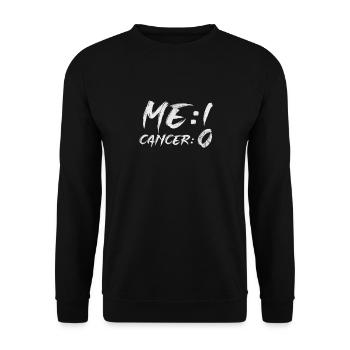 Krebs - Unisex Pullover - Schwarz - Vorne - Alina (178cm) & Michal (187cm)
