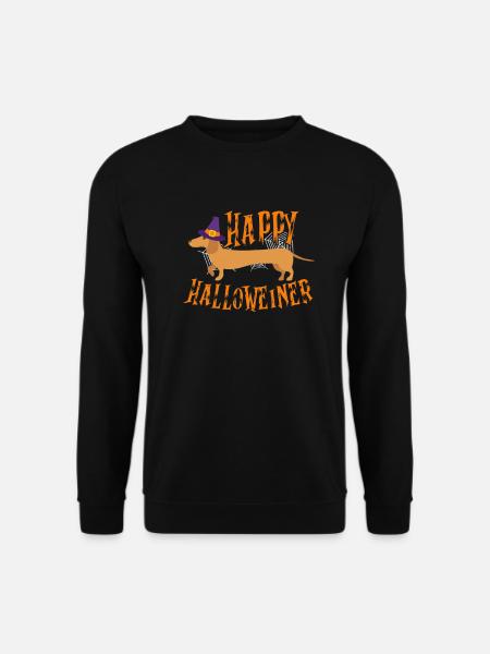 Teckel Halloween - Sweat-shirt Unisexe - noir
