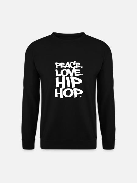 Hip Hop Rap Music Rapper Hiphop Gift - Unisex Sweatshirt - black