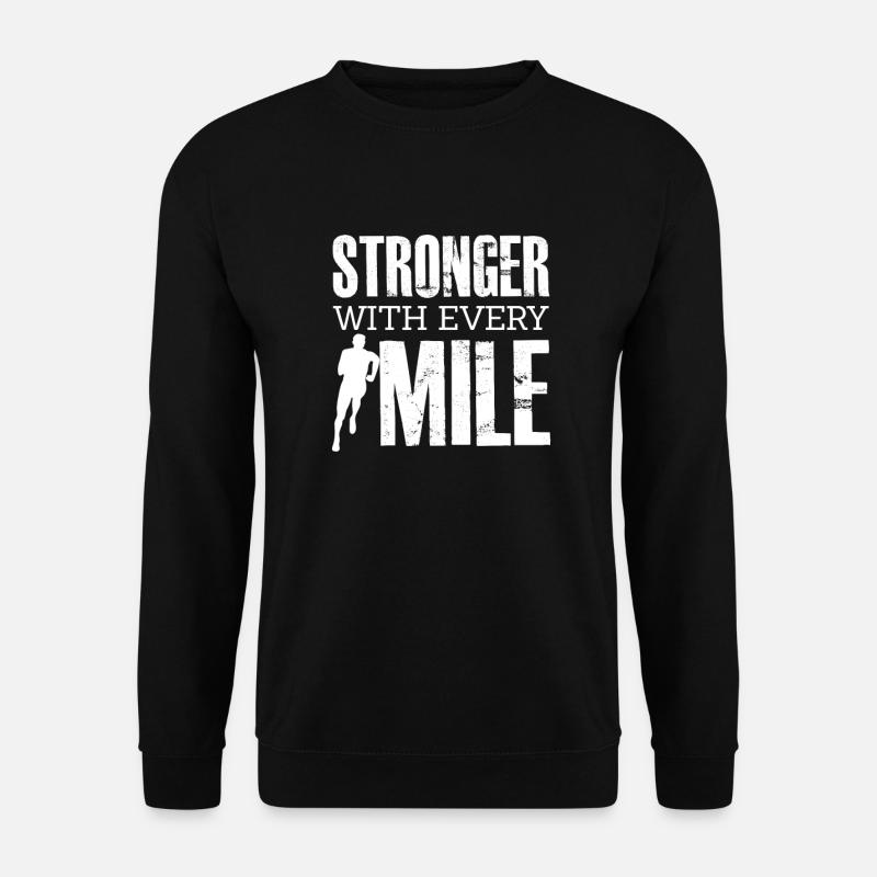 Courir - Sweat-shirt Unisexe - noir