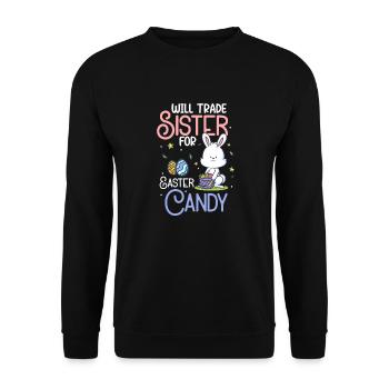 Sœur Pâques - Sweat-shirt Unisexe - noir - Devant - Alina (178cm) & Michal (187cm)