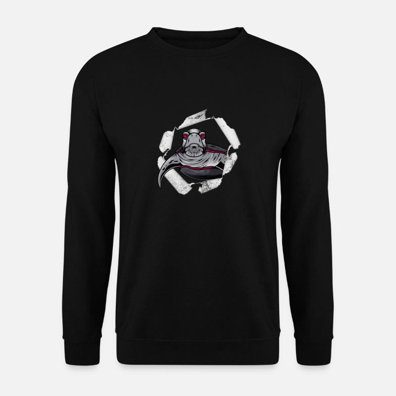 Schildkröte - Unisex Pullover - Schwarz