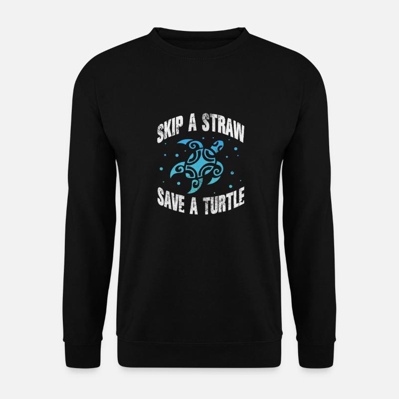 Turtle - Unisex Sweatshirt - black
