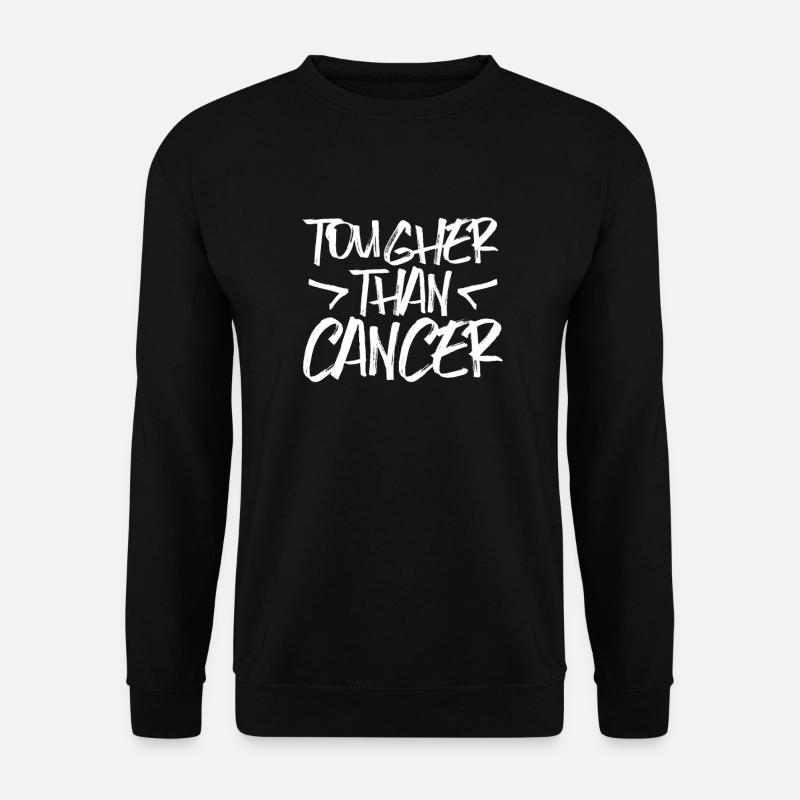 Krebs Krank Krankheit Kampf Geschenk - Unisex Pullover - Schwarz