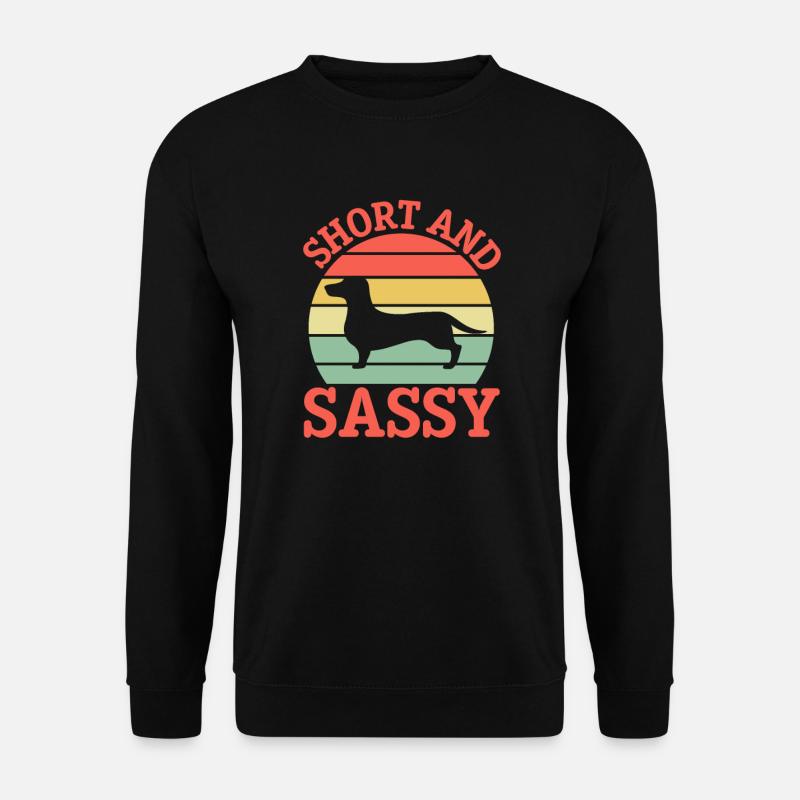 Teckel - Sweat-shirt Unisexe - noir