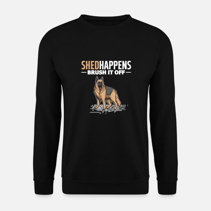 German Shepherd - Unisex Sweatshirt - black