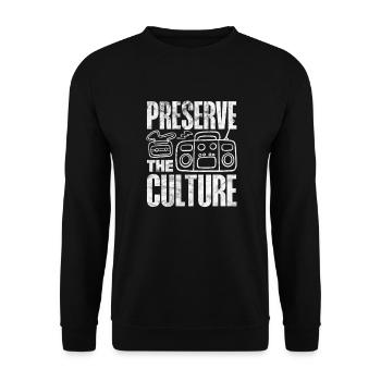 Hip-hop - Sweat-shirt Unisexe - noir - Devant - Alina (178cm) & Michal (187cm)