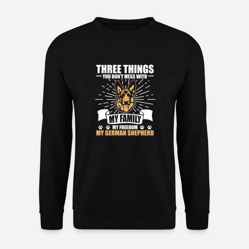 Deutscher Schäferhund - Unisex Pullover - Schwarz