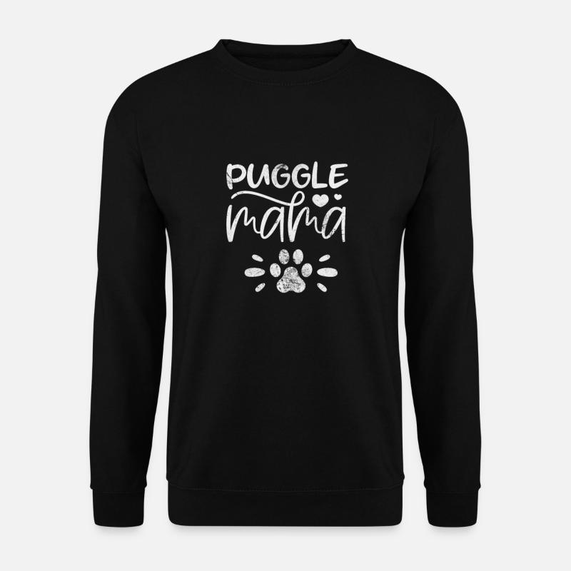 Pug - Unisex Sweatshirt - black
