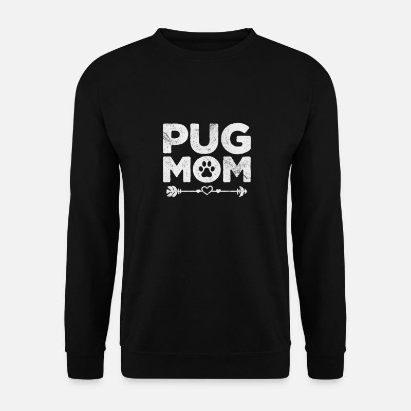 Pug - Unisex Sweatshirt - black