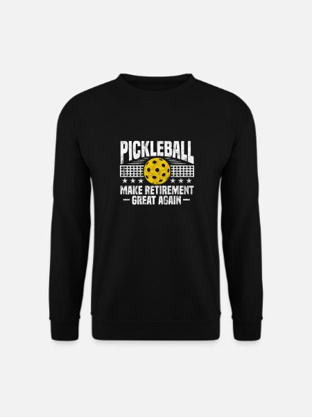 Ruhestand Pickleball - Unisex Pullover - Schwarz