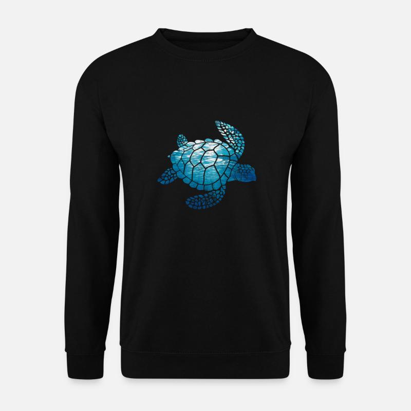 Turtle - Unisex Sweatshirt - black