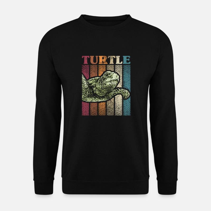 Turtle - Unisex Sweatshirt - black