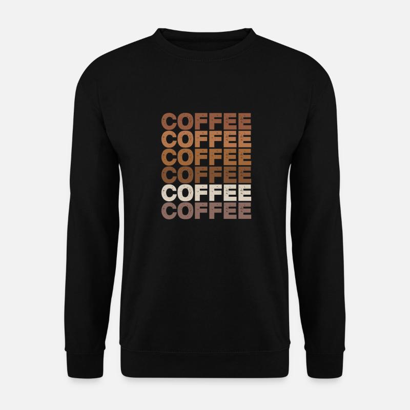 Coffee Caffeine Espresso Barista Gift - Unisex Sweatshirt - black