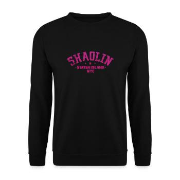 Hip Hop - Unisex Sweatshirt - black - Front - Alina (178cm) & Michal (187cm)