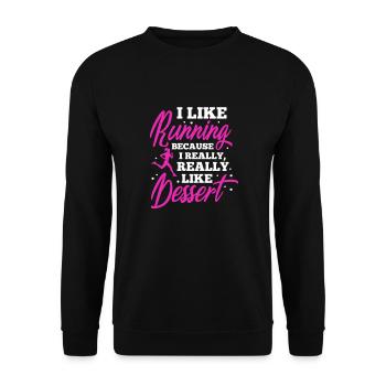 Laufen - Unisex Pullover - Schwarz - Vorne - Alina (178cm) & Michal (187cm)