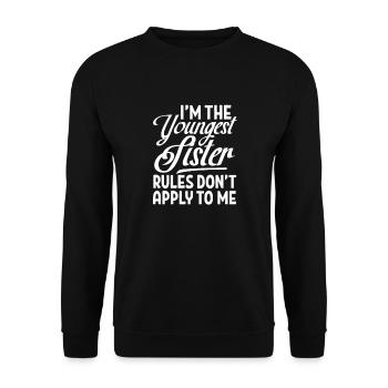 Soeur - Sweat-shirt Unisexe - noir - Devant - Alina (178cm) & Michal (187cm)
