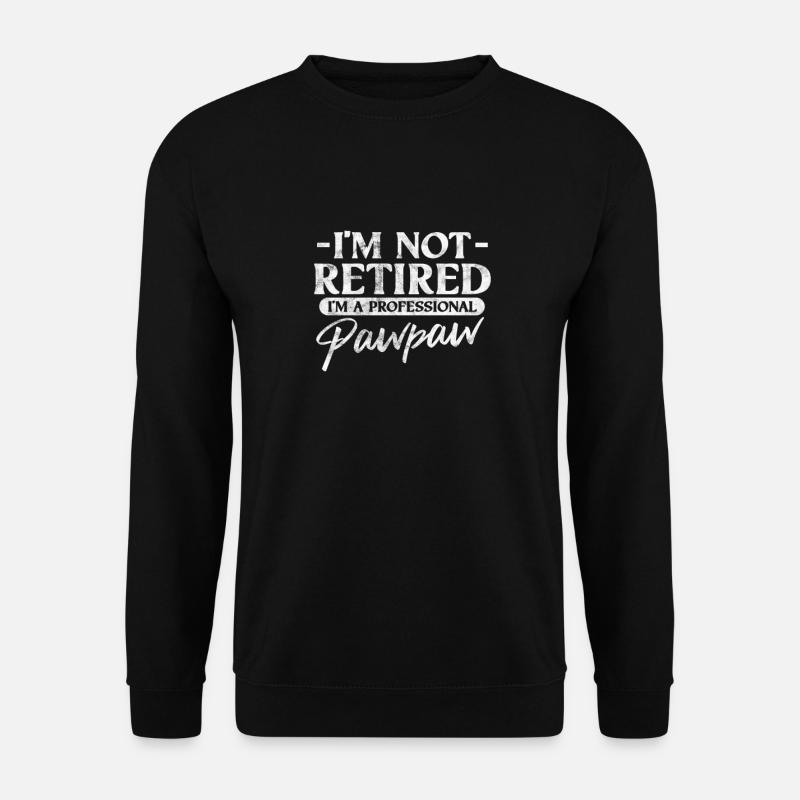 Retirement Grandpa - Unisex Sweatshirt - black