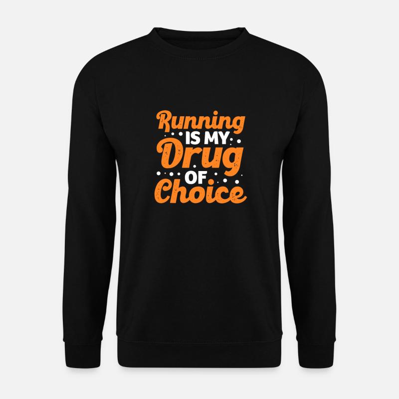 Run - Unisex Sweatshirt - black