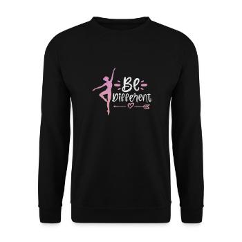 Ballet - Unisex Sweatshirt - black - Front - Alina (178cm) & Michal (187cm)