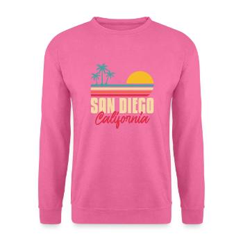 San Diego - Unisex Pullover - Pink - Vorne