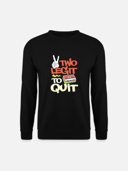 Hip Hop Rap Musik Rapper Hiphop Geschenk - Unisex Pullover - Schwarz