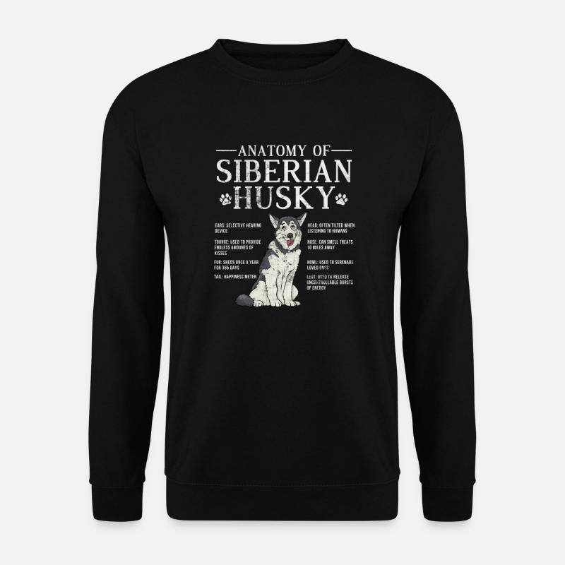 Husky - Unisex Pullover - Schwarz