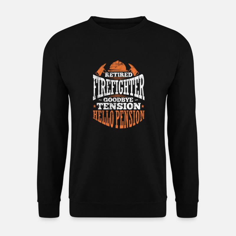 Retirement Fire Brigade - Unisex Sweatshirt - black