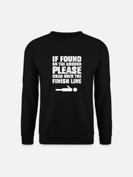 Courir - Sweat-shirt Unisexe - noir