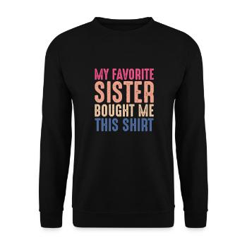 Soeur - Sweat-shirt Unisexe - noir - Devant - Alina (178cm) & Michal (187cm)