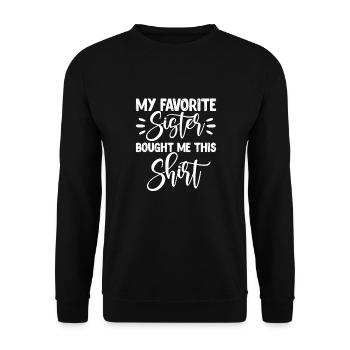 Soeur - Sweat-shirt Unisexe - noir - Devant - Alina (178cm) & Michal (187cm)