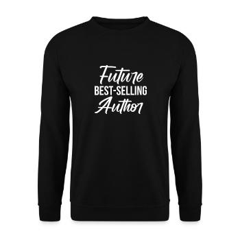 Author - Unisex Sweatshirt - black - Front - Alina (178cm) & Michal (187cm)
